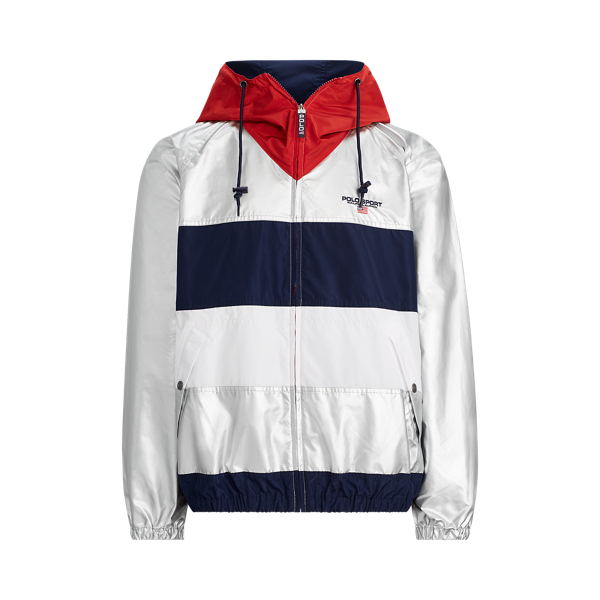 Silver/Navy/White Limited-Edition Windbreaker Polo Ralph Lauren 1