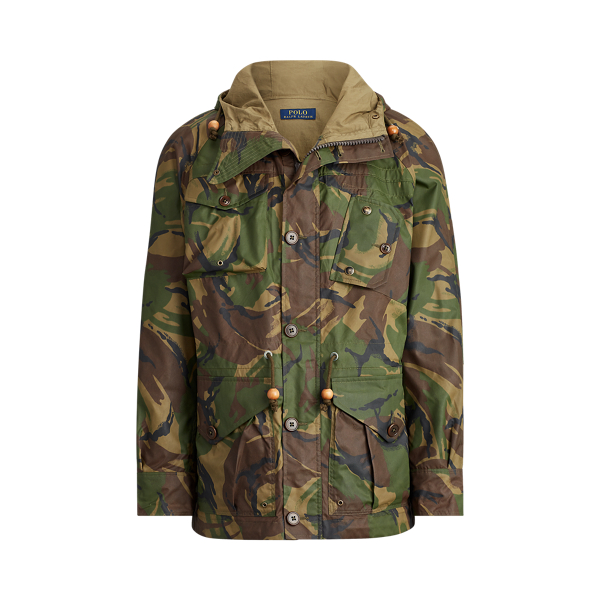 Camo Nylon Oxford Anorak for Men Ralph Lauren UZ