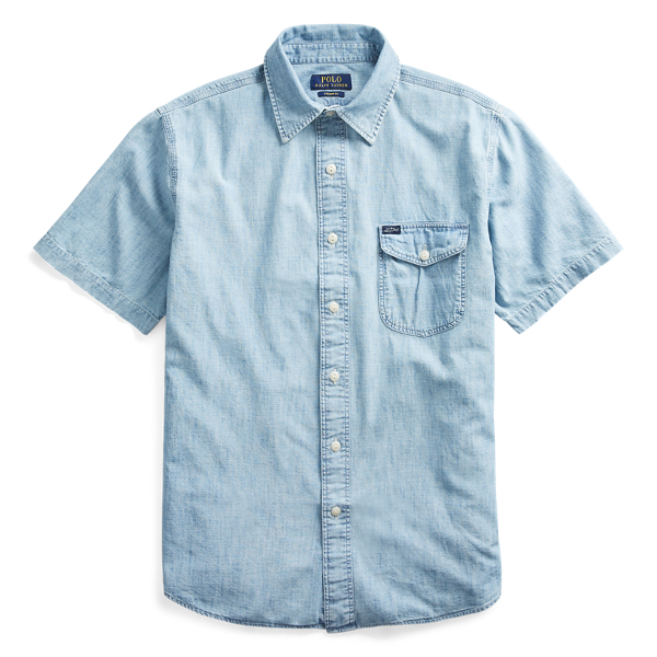 Chambray-Hemd Sportsman Polo Ralph Lauren in 1
