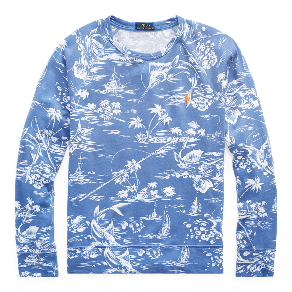 Felpa Marlin spa in spugna Polo Ralph Lauren in 1