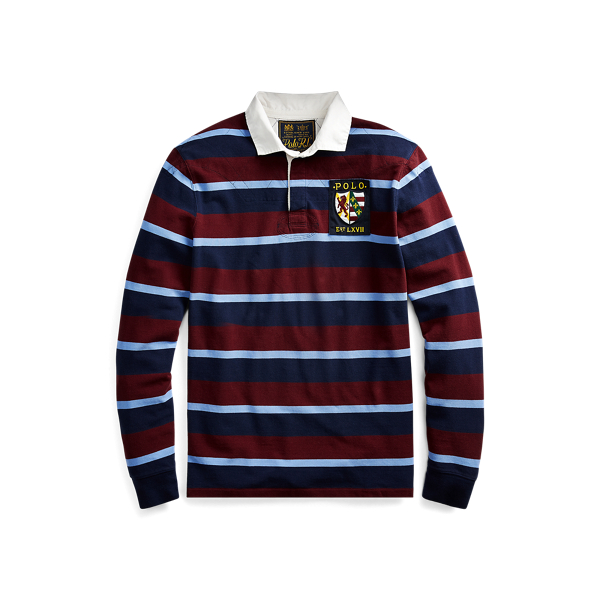 Camicia rugby in piqu&eacute; di cotone Classic-Fit Polo Ralph Lauren in 1