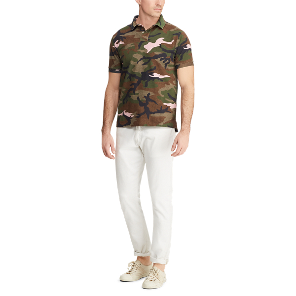Polo in piqu&eacute; Custom Slim-Fit Polo Ralph Lauren in Camouflage Montauk 4
