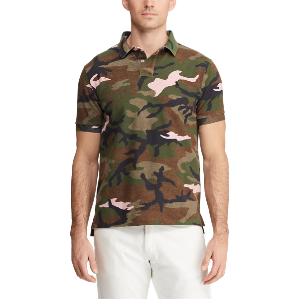 Polo in piqu&eacute; Custom Slim-Fit Polo Ralph Lauren in Camouflage Montauk 5