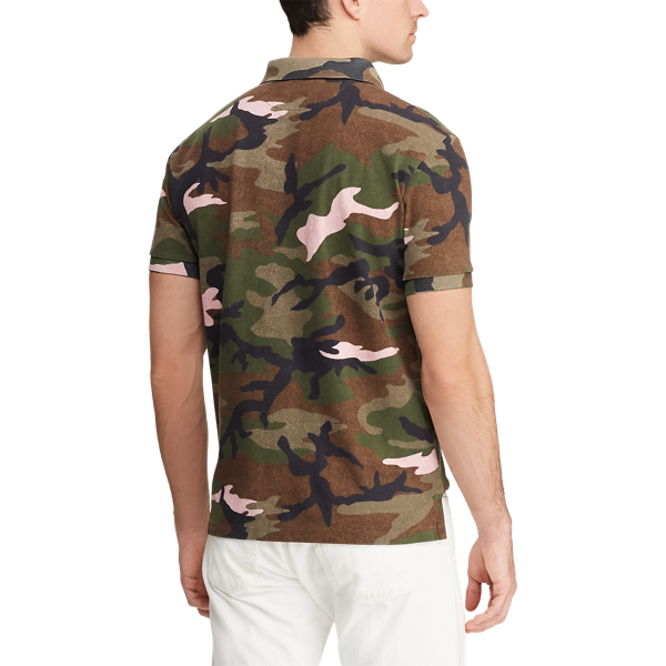 Polo in piqu&eacute; Custom Slim-Fit Polo Ralph Lauren in Camouflage Montauk 6