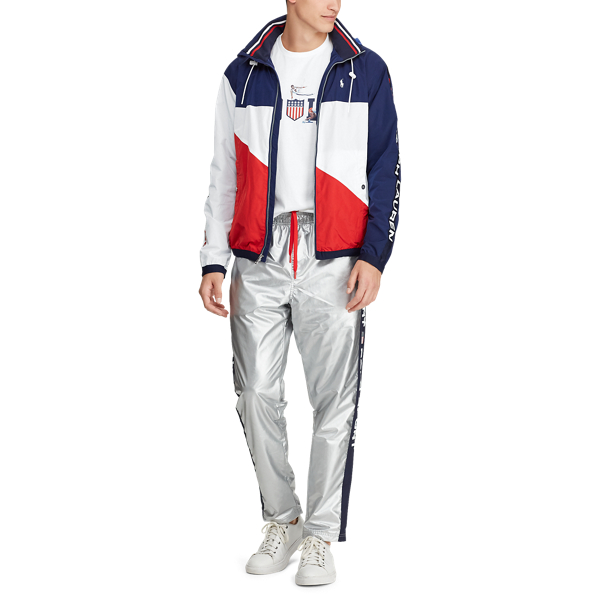 Pure Wht/RL2000 Red/ Nwpr Water-Repellent Jacket Polo Ralph Lauren 4