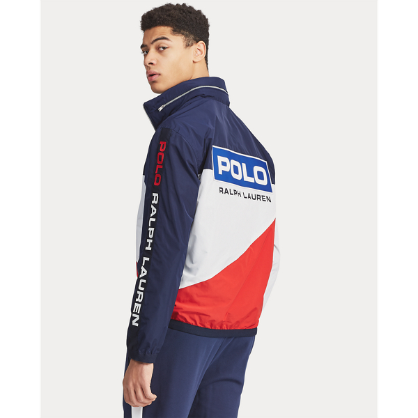 Pure Wht/RL2000 Red/ Nwpr Water-Repellent Jacket Polo Ralph Lauren 7