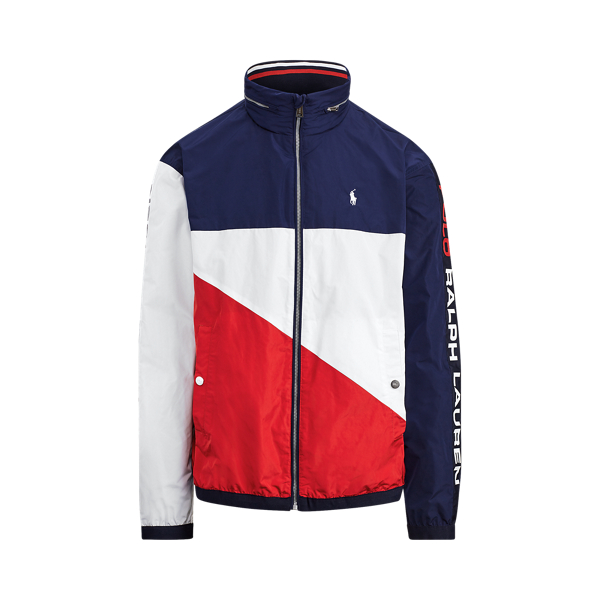 Pure Wht/RL2000 Red/ Nwpr Water-Repellent Jacket Polo Ralph Lauren 2