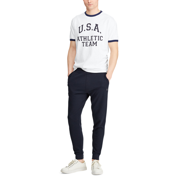 Classic Oxford White Classic Fit Cotton Graphic Tee Polo Ralph Lauren 4