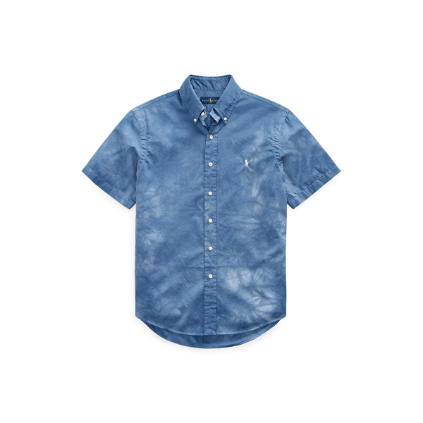Earth Blue Custom Fit Twill Shirt Polo Ralph Lauren 2