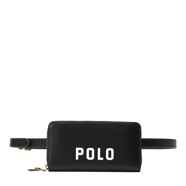 Polo Nappa Leather Belt Bag Polo Ralph Lauren em 1