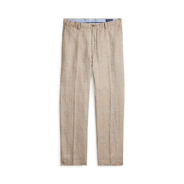 Pantalon classique en lin m&eacute;lang&eacute; Polo Ralph Lauren en 1
