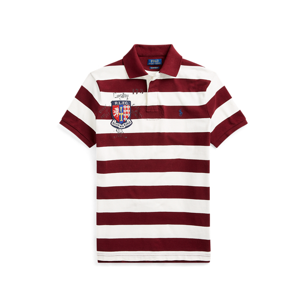Custom Slim Fit Mesh Polo Shirt Polo Ralph Lauren 1