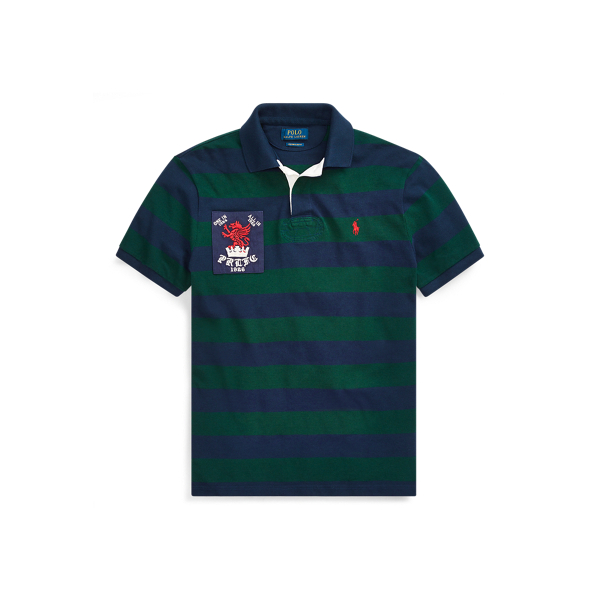 Custom Slim Fit Mesh Polo Polo Ralph Lauren 1