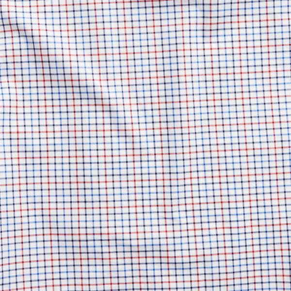 Blue/Red Custom Fit Plaid Poplin Shirt Polo Ralph Lauren 8
