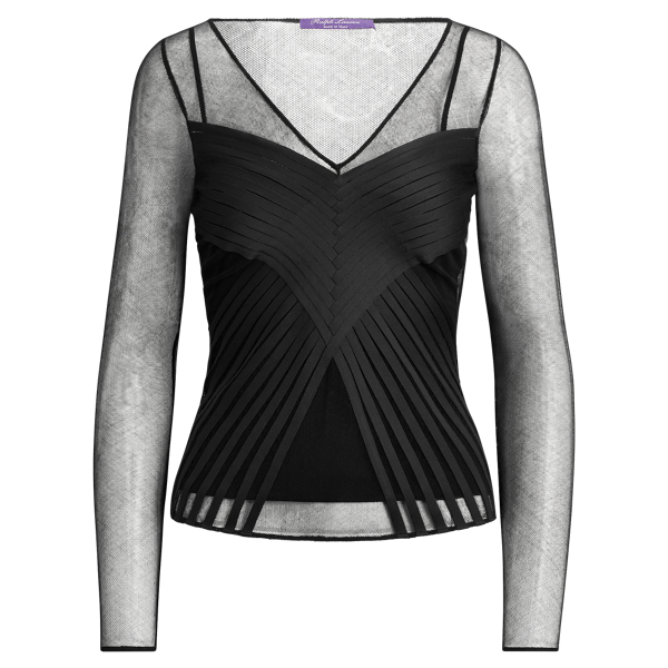 Jarvis Sleeveless Blouse Ralph Lauren Collection 1