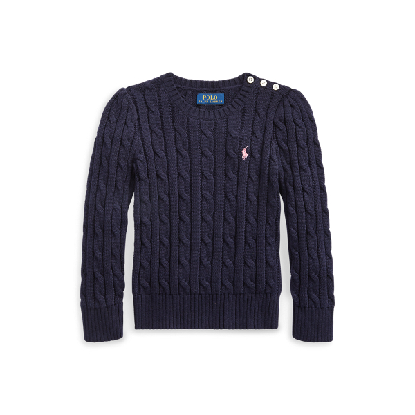 Cable-Knit Cotton Jumper