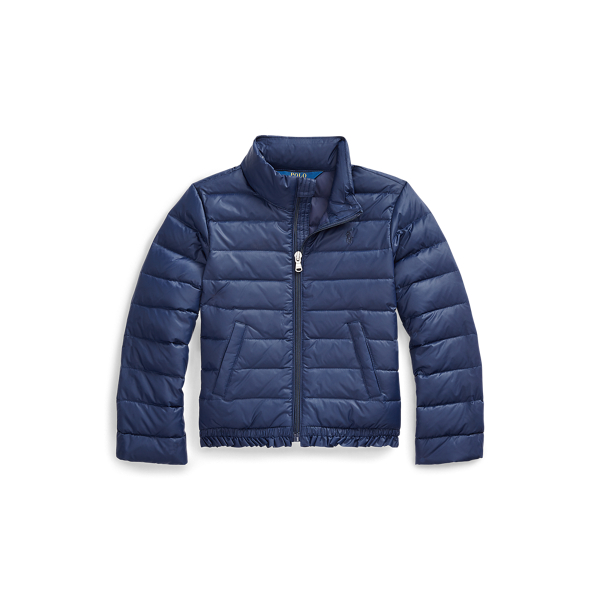 Ruffled Quilted Down Jacket Girls 1.5-6.5 Years 1