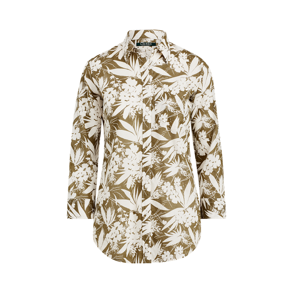Cotton Button-Down Shirt Lauren 1