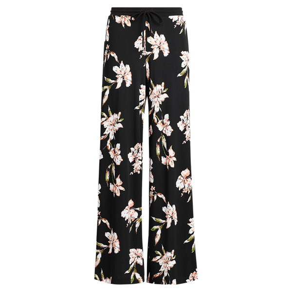 Floral-Print Wide-Leg Trouser Lauren 1