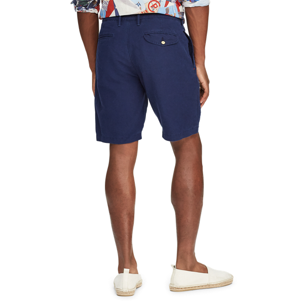 Newport Navy Classic Fit Linen-Cotton Shorts Polo Ralph Lauren 4