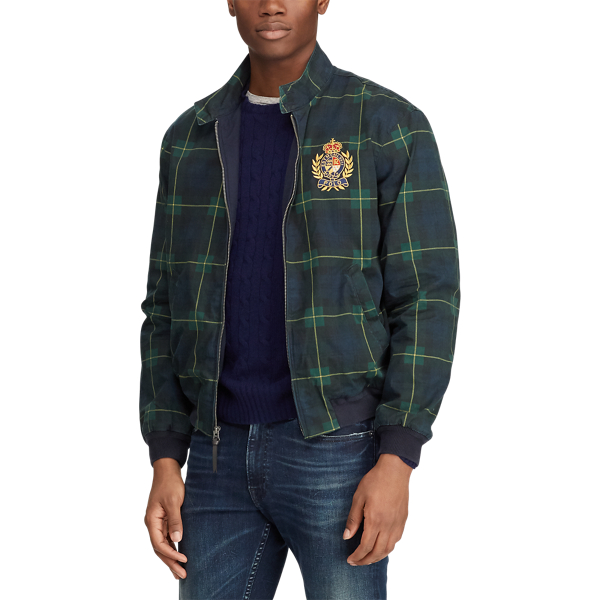 Gordon Plaid Plaid Cotton Canvas Jacket Big & Tall 3