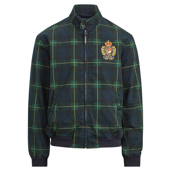 Plaid Cotton Canvas Jacket Big & Tall 1
