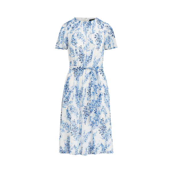 Floral Jacquard Dress
