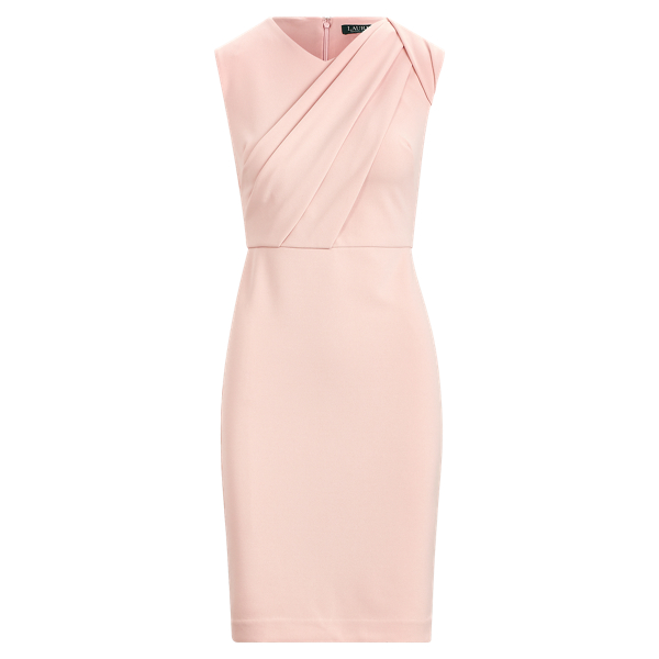 Ruched Crepe Dress for Women Ralph Lauren CH