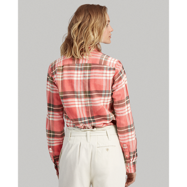 Classic Fit Plaid Shirt