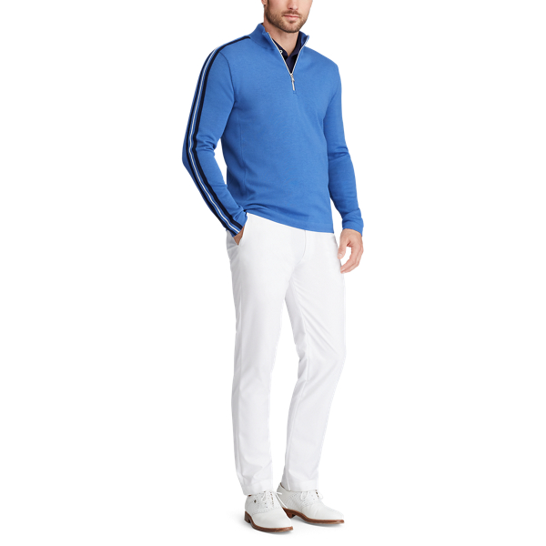 Indigo Sky Wool-Blend Half-Zip Jumper RLX 2