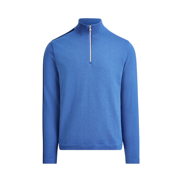 Wool-Blend Half-Zip Sweater RLX in 1