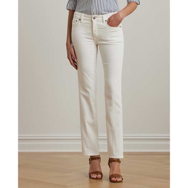 Women s White Lauren Petite Jeans Ralph Lauren