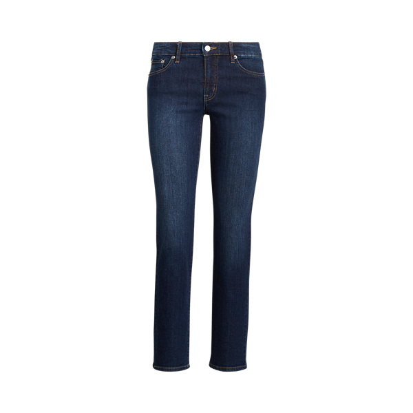 Low Rise Straight Curvy Jean