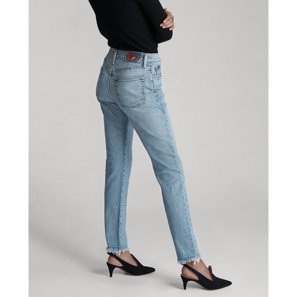 Light Indigo Callen High-Rise Slim Jean Polo Ralph Lauren 5