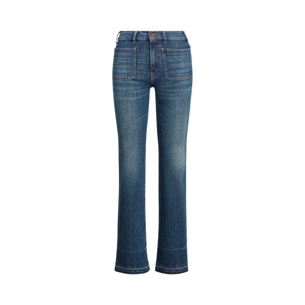 Dark Indigo Flare Stretch Jeans Polo Ralph Lauren 2