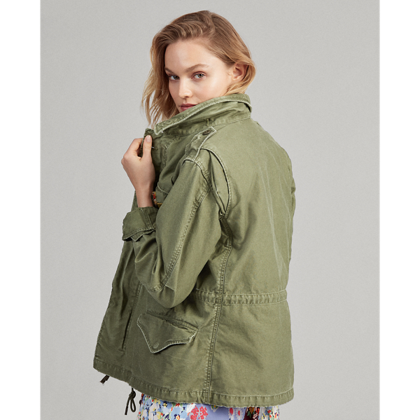Garden Trail Cotton Twill Military Jacket Polo Ralph Lauren 5