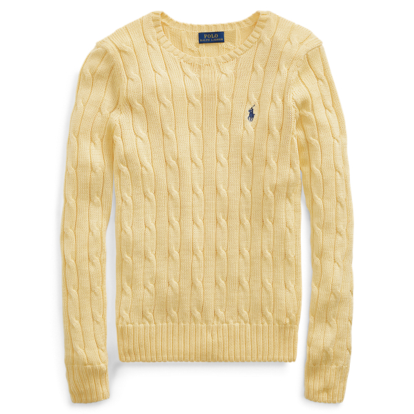 Slim Fit Cable-Knit Sweater Polo Ralph Lauren 1