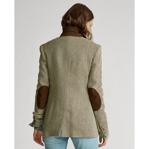 Black Blazer Elbow Patch Blazer Womens Navy Blue Blazer Women'