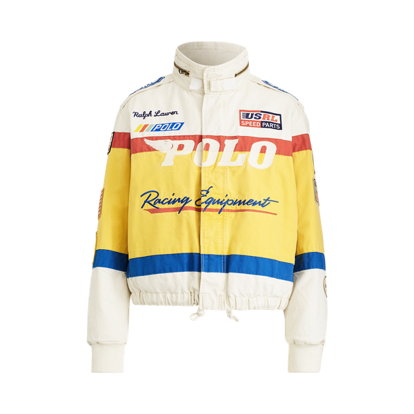 Cotton Canvas Racing Jacket Polo Ralph Lauren 1