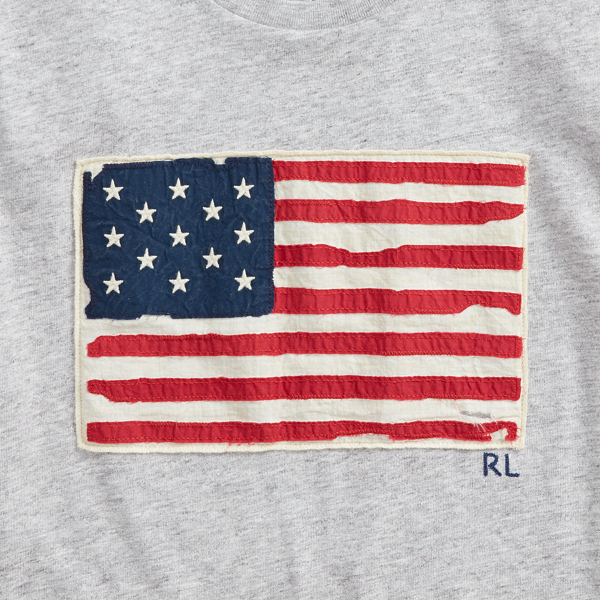 Flag Jersey Graphic T Shirt
