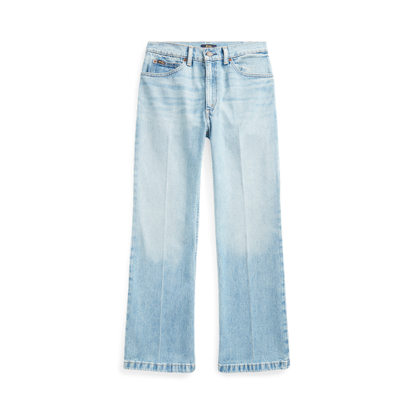 Jeans Laight corti scampanati