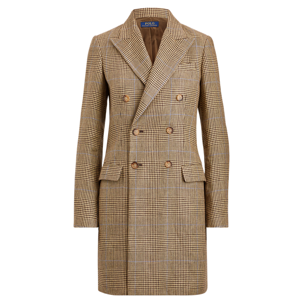 Glencheck-Blazer aus Leinen Polo Ralph Lauren in 1