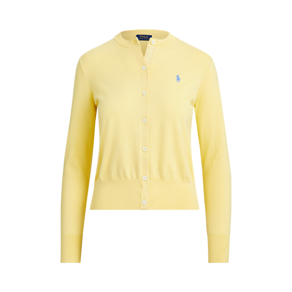 Cotton Crewneck Cardigan Polo Ralph Lauren 1