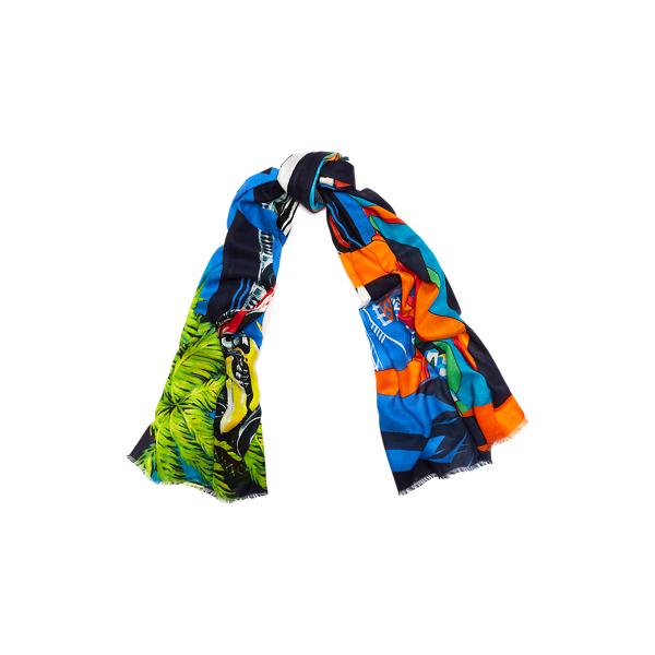 Riviera Race Oblong Scarf Polo Ralph Lauren in 1