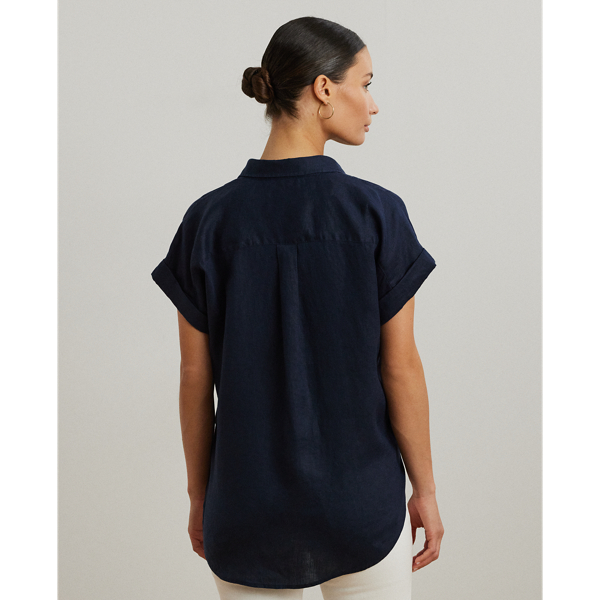Linen Dolman-Sleeve Shirt | Ralph Lauren
