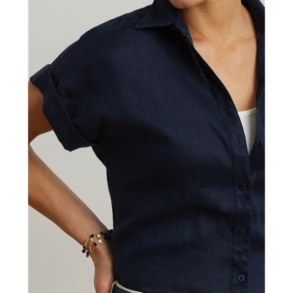 Linen Dolman-Sleeve Shirt | Ralph Lauren