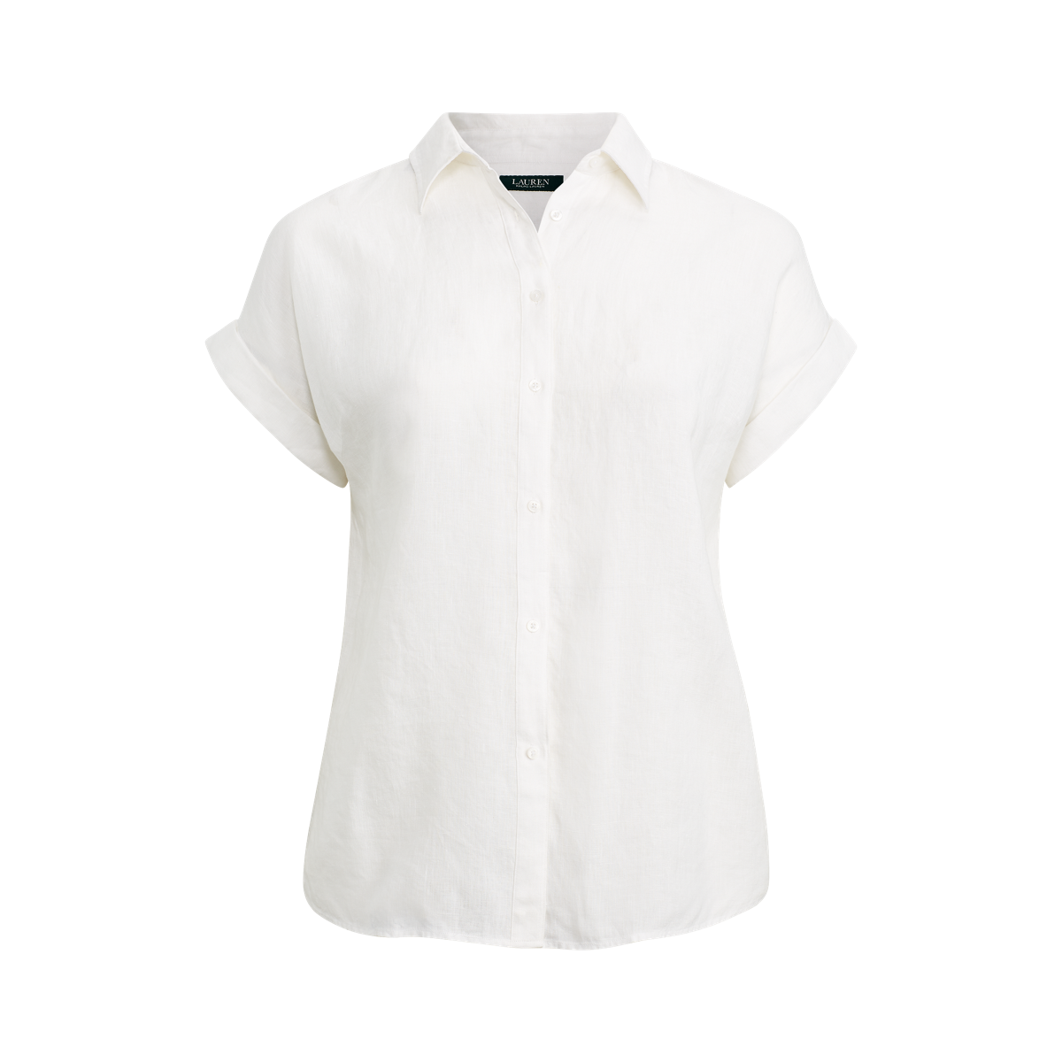 ラルフ・ローレン Lauren Ralph Lauren Linen Dolman-Sleeve Shirt レディース シャツ トップス White s7-1332986_lifestyle?wid=1200&