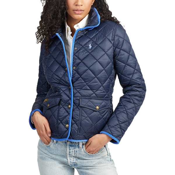 Aviator Navy Quilted Barn Jacket Polo Ralph Lauren 2