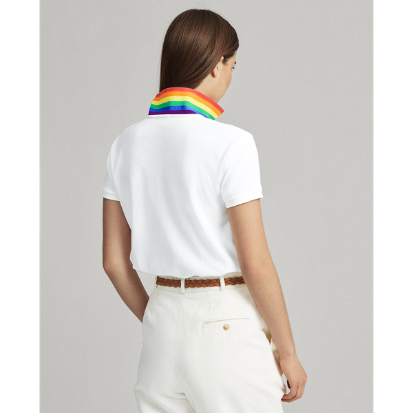 White Pride Polo Shirt Polo Ralph Lauren 3