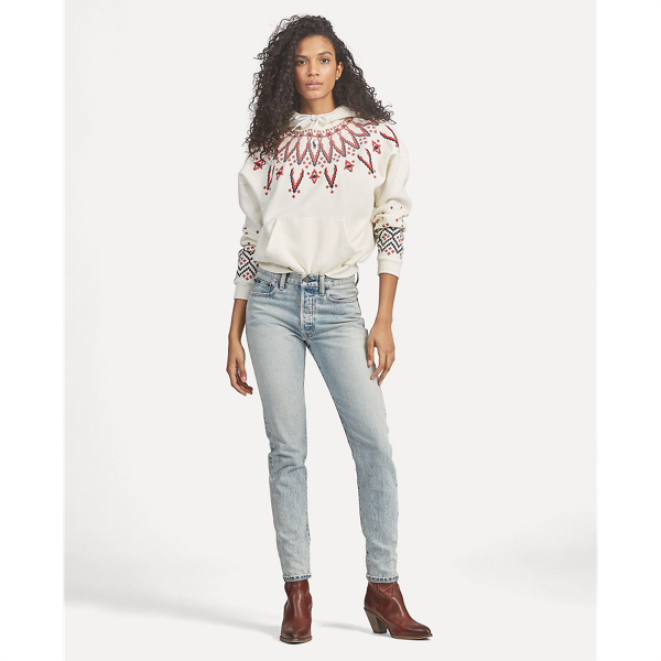 Nevis Fair Isle Fleece Sweatshirt Polo Ralph Lauren 3